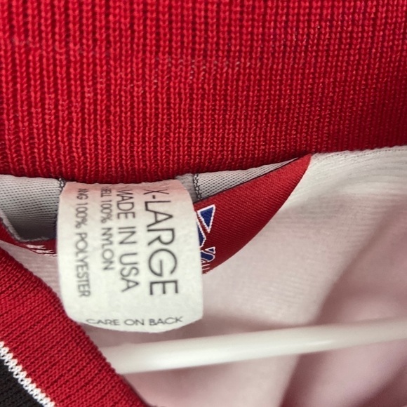 Ball Is Wife Red Womens XL Button Up Jacket - Picture 7 of 11